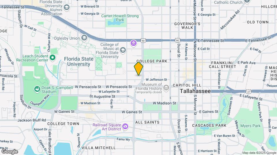 Jefferson Towers Apartments Mapa y Detalles de la Ubicación
