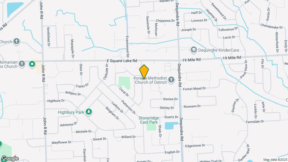 5842 Marble Dr Map and Location Details