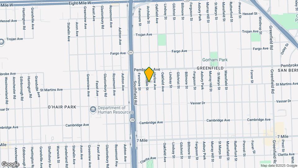 19716 Archdale St Map and Location Details