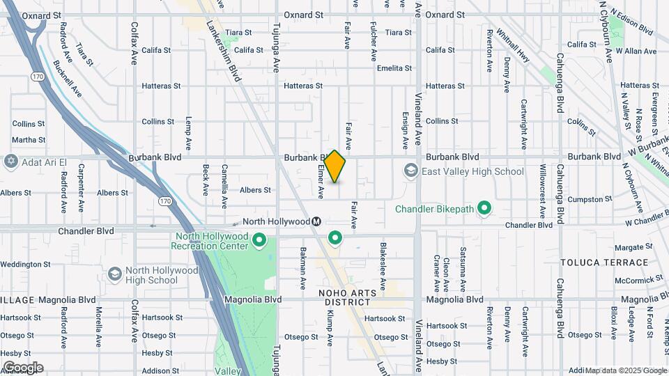 5519 Klump Ave Map and Location Details