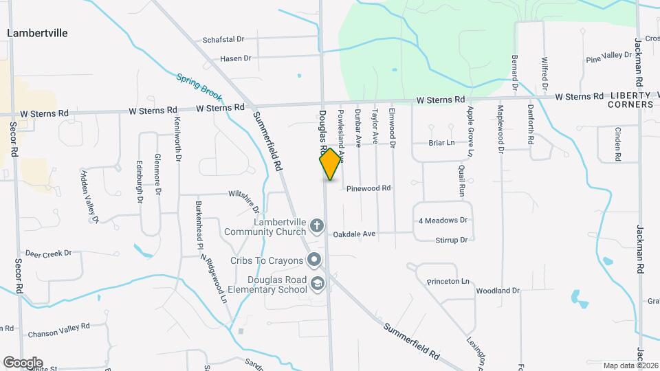 7224 Douglas Rd, Unit B Map and Location Details