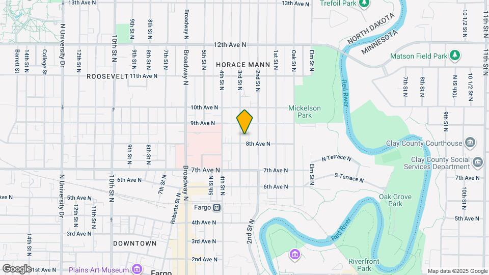 805 3rd St N, Unit C Map and Location Details