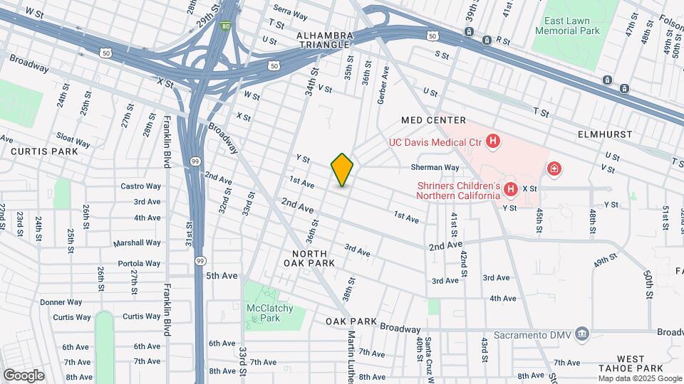 1st Avenue Apartments Map and Location Details