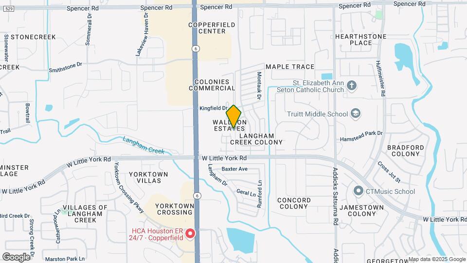 6403 Waldron Dr Map and Location Details