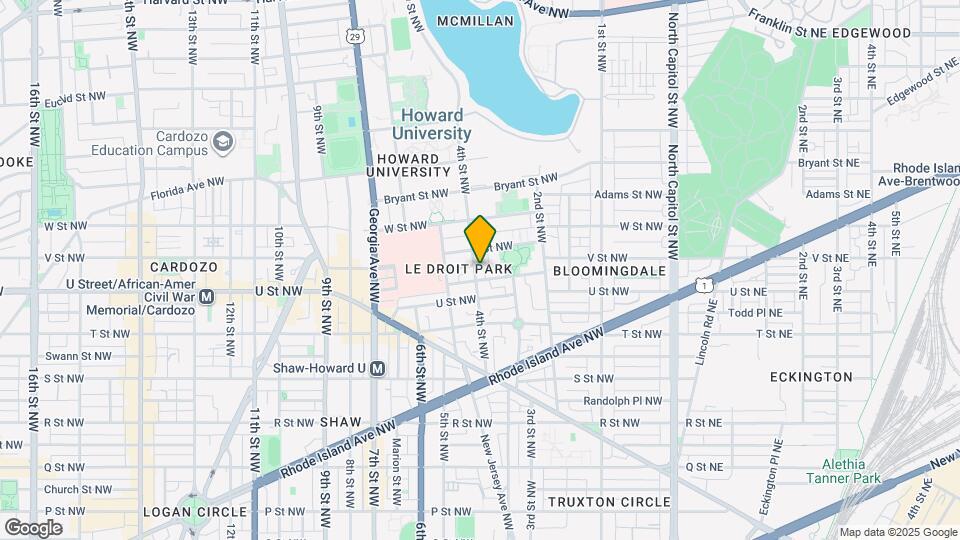 2011 4th St NW Map and Location Details