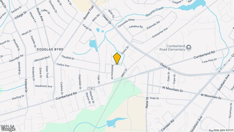 2155 Goins Dr Map and Location Details