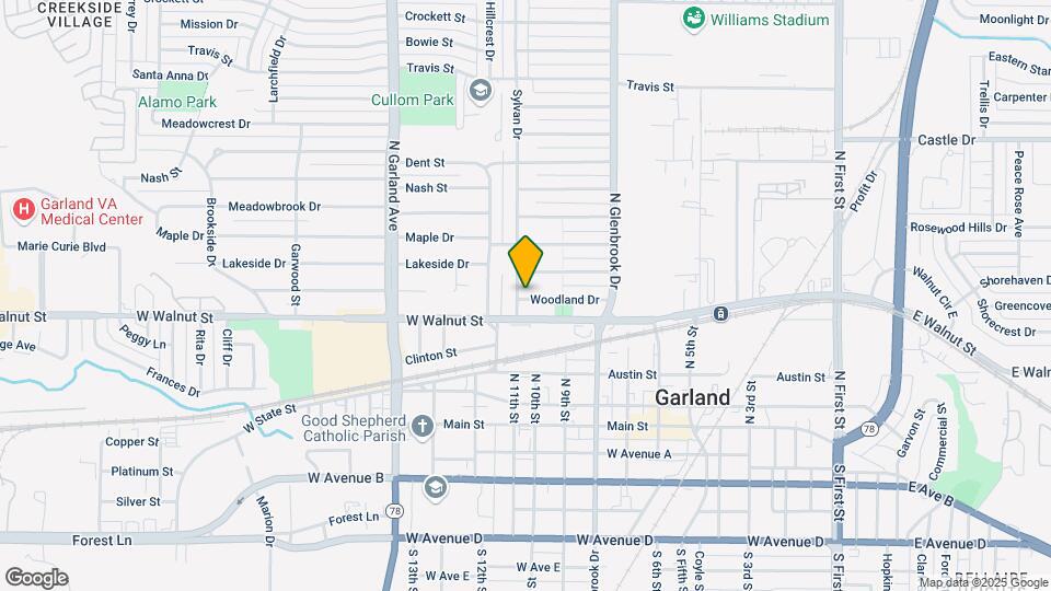 833 Woodland Dr Map and Location Details