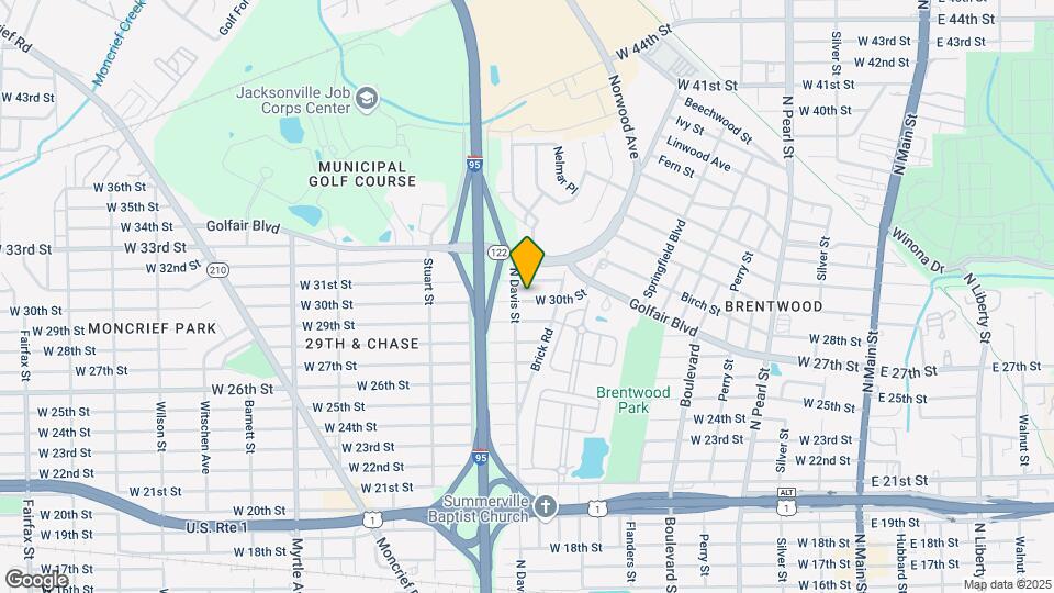 849 30th St Map and Location Details