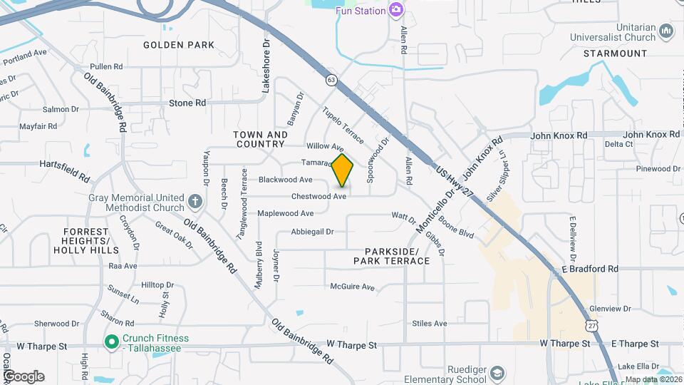 820 Chestwood Ave Map and Location Details