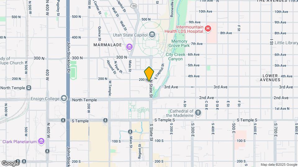 169 N State St Map and Location Details