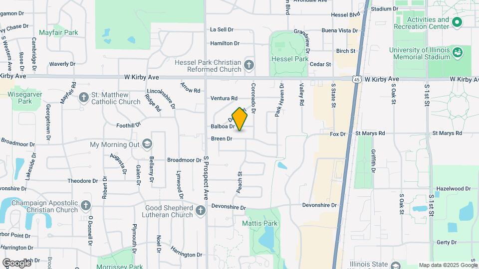 710 Breen Dr Map and Location Details
