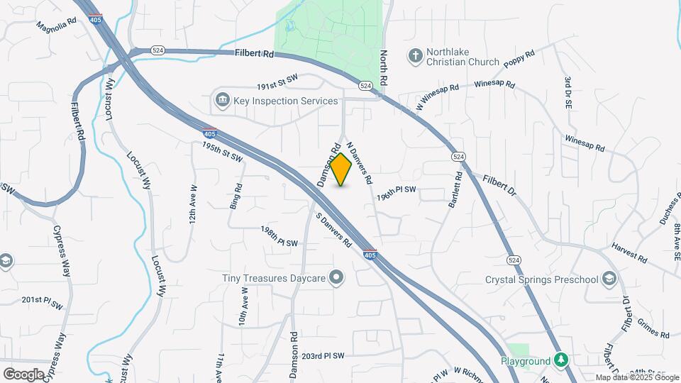 19529 Damson Rd Map and Location Details