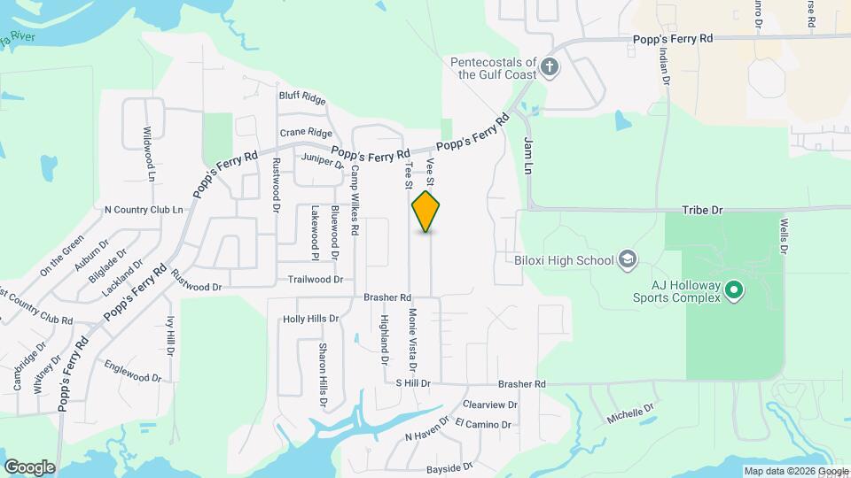 841 Vee St Map and Location Details