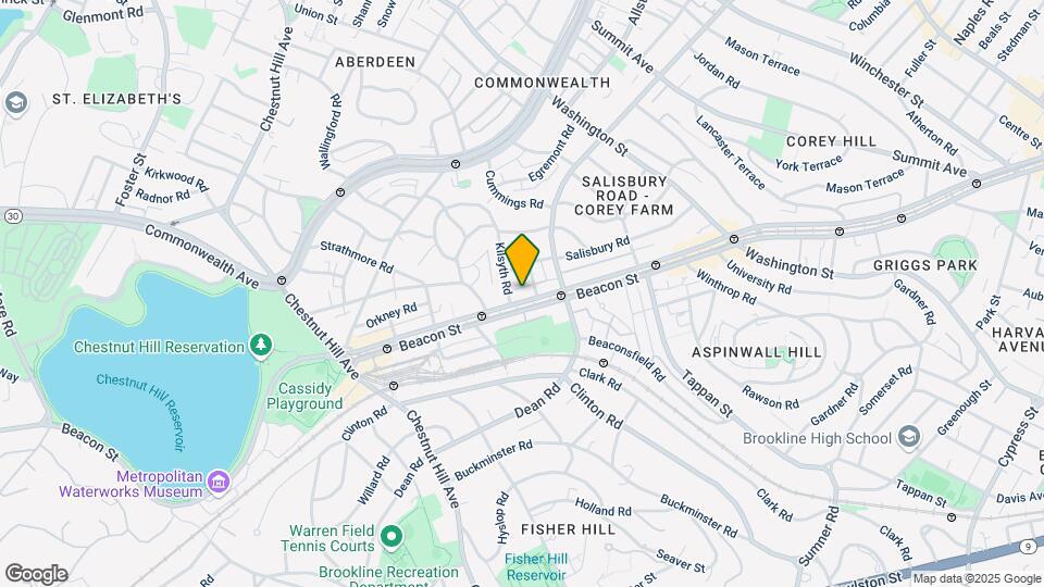 1804 Beacon St Mapa y Detalles de la Ubicación