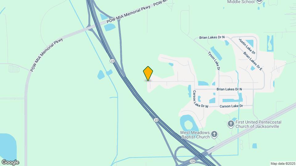 2386 Christi Lakes Court Mapa y Detalles de la Ubicación