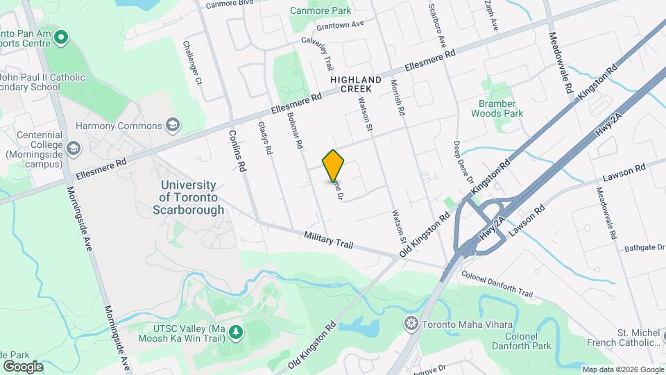 51 Glenthorne Dr Map and Location Details