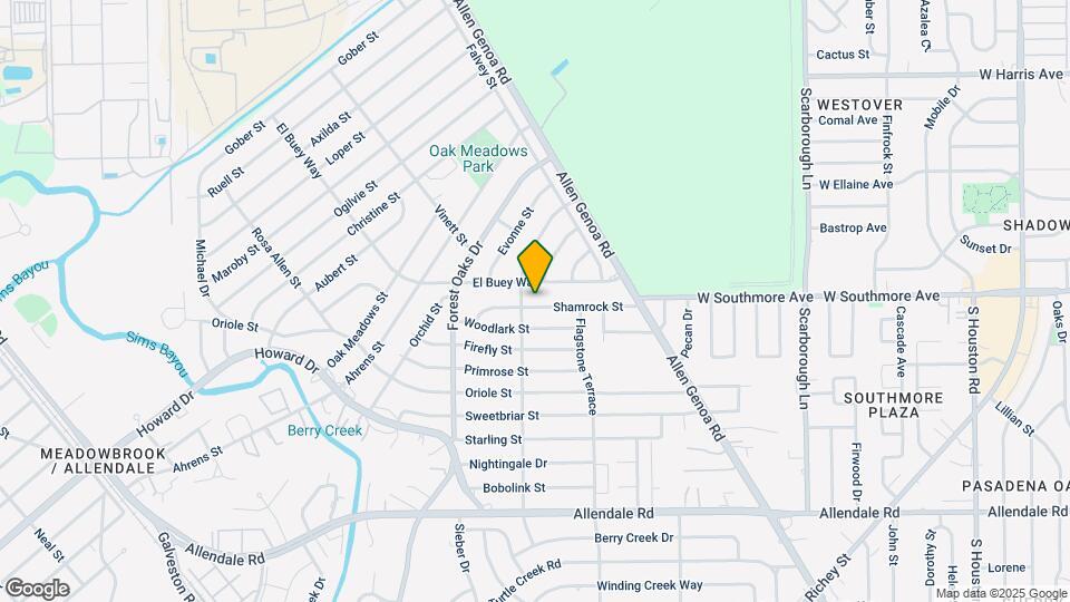 5511 Shamrock St Map and Location Details