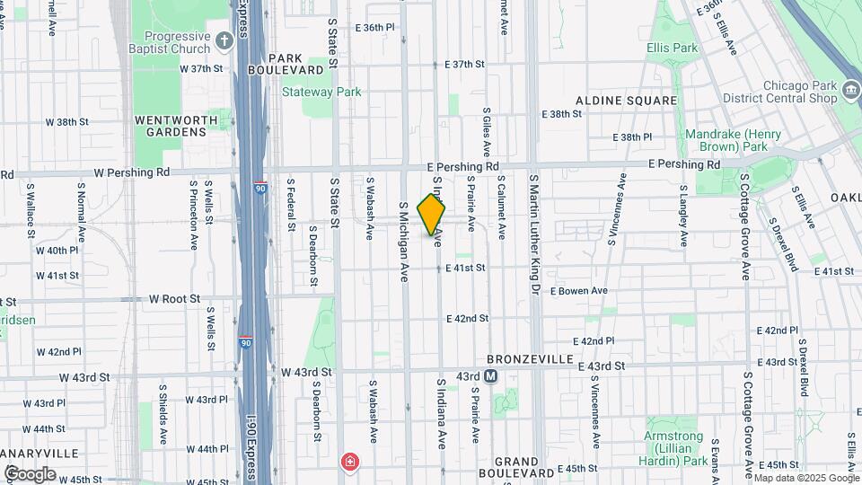 4024-4026 S Indiana Ave Map and Location Details