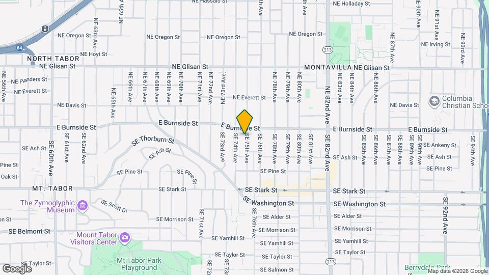 33 SE 75th Ave Map and Location Details