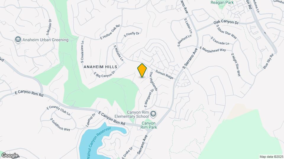 7727 E Misty Glen Ct Map and Location Details