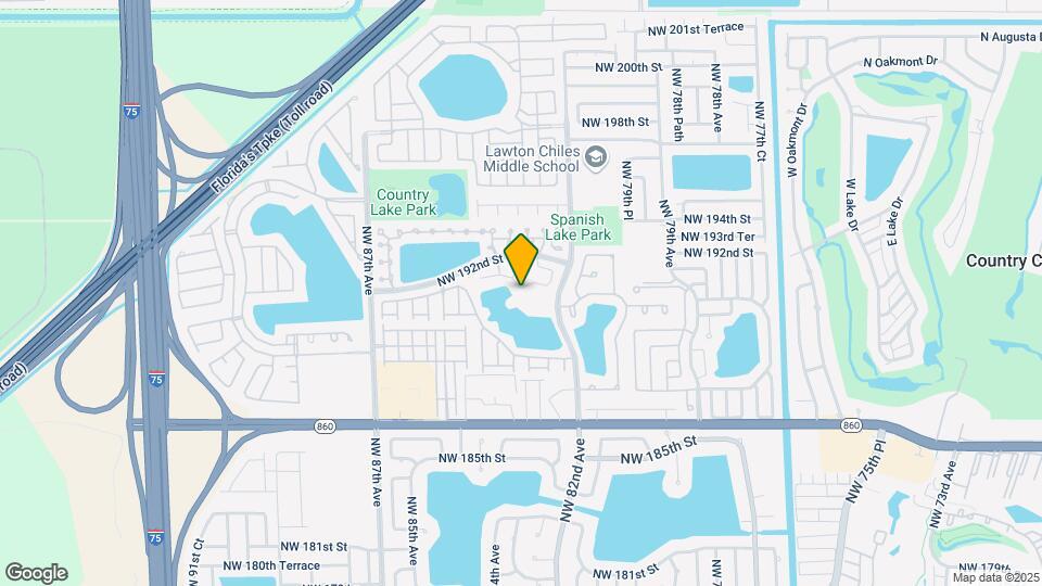 8252 NW 191st Ln Map and Location Details