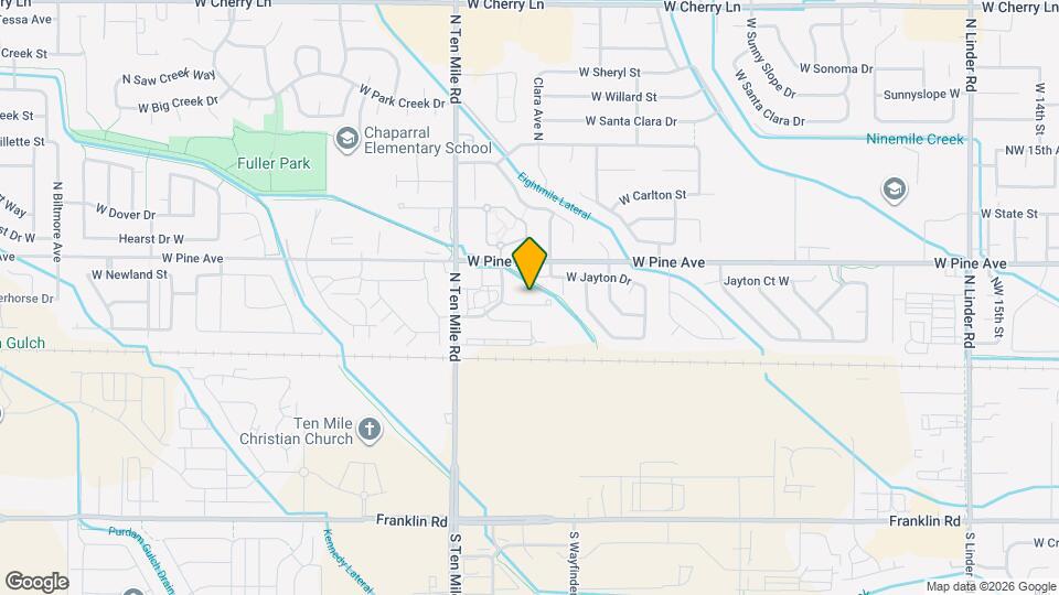 2980 W Marbeth Ct Map and Location Details