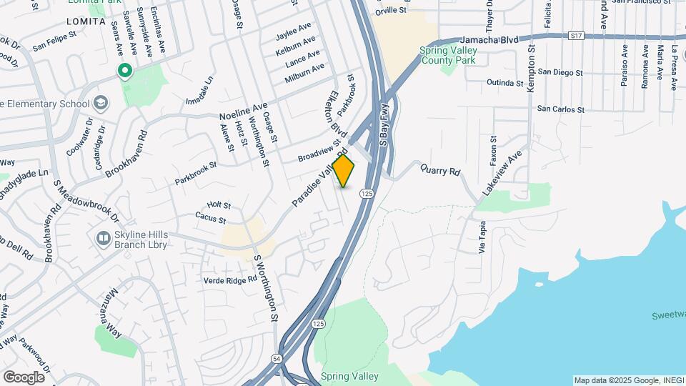 8535 Paradise Valley Rd Map and Location Details