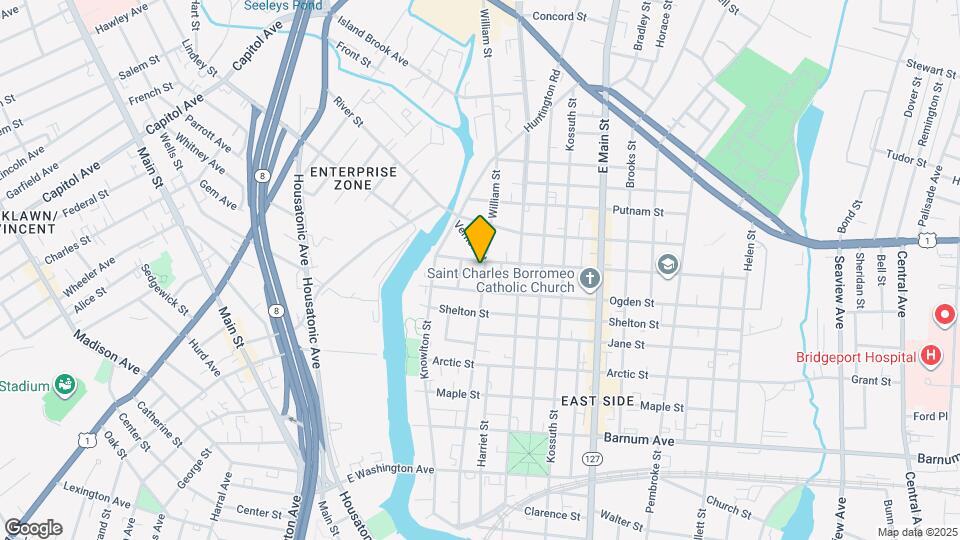 595 William St Map and Location Details