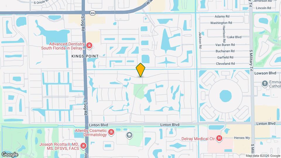 698 Normandy Ln Map and Location Details