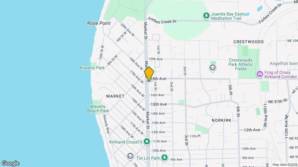 1720 Market St Map and Location Details