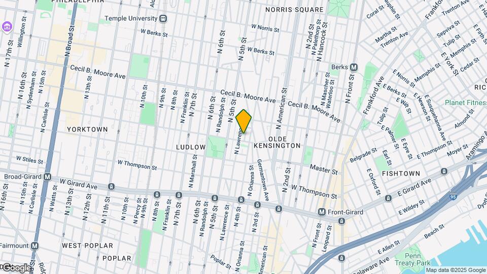 1510 N Leithgow St Map and Location Details