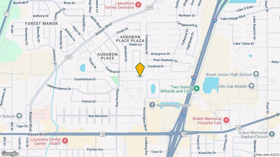 1572 Savannah Dr Map and Location Details
