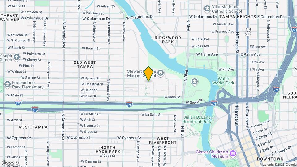 1415 W Chestnut St Map and Location Details