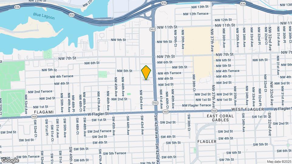 4257 NW 3rd St Map and Location Details
