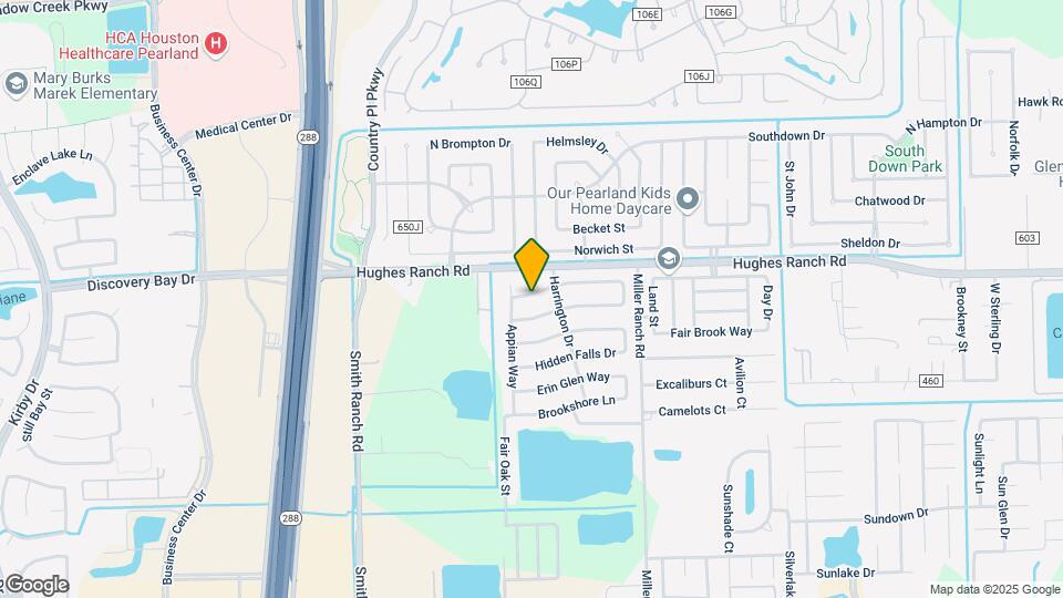 10204 Dawn Brook Dr Map and Location Details
