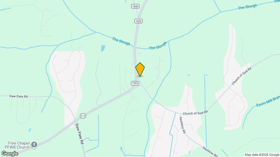 121 Church of God Rd Map and Location Details