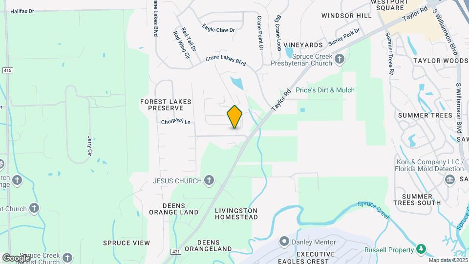 1807 Forest Preserve Blvd Map and Location Details