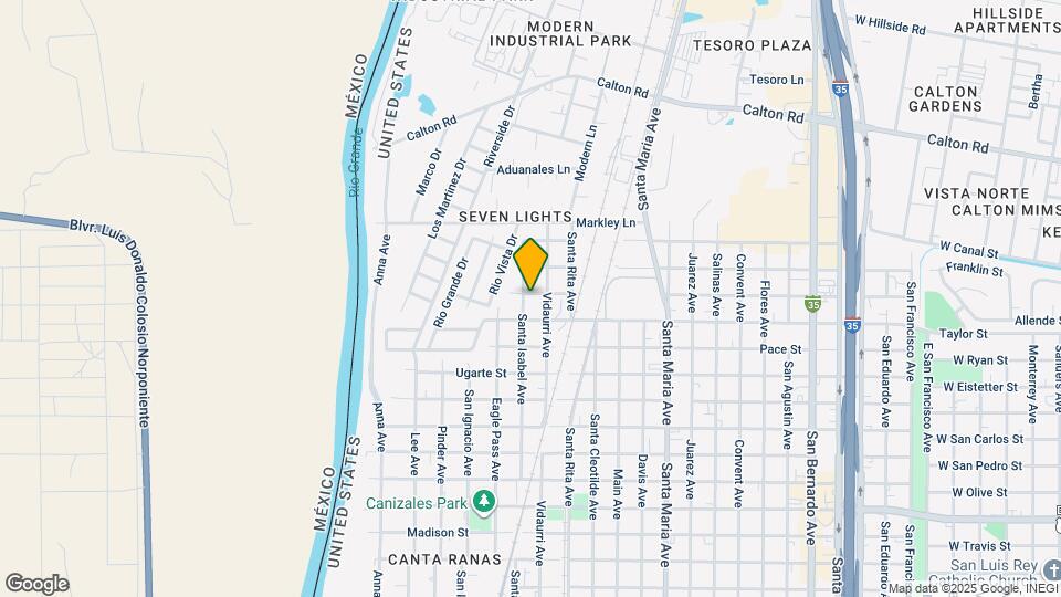 4211 Santa Isabel Ave Map and Location Details