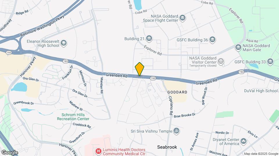 8481 Greenbelt Rd Map and Location Details