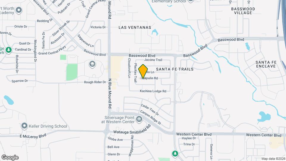 1804 Capulin Rd Map and Location Details