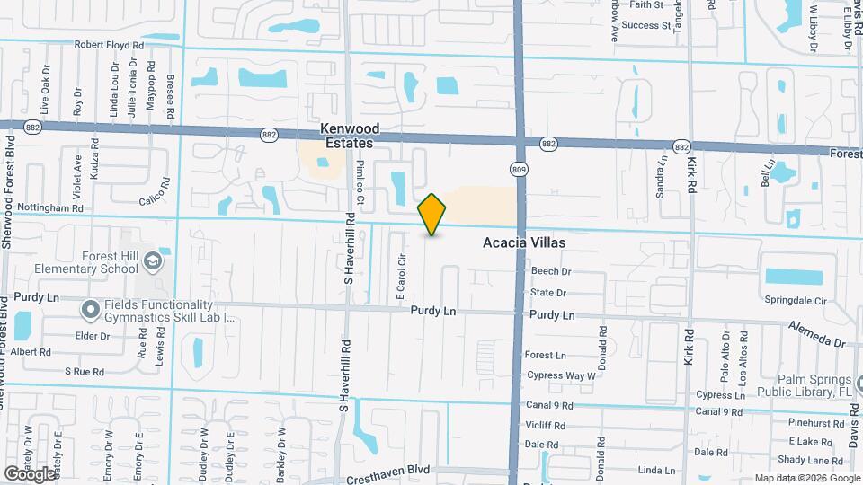 2040 Trinidad Ct Map and Location Details