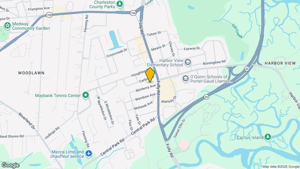 1714 McHenry Ave Map and Location Details