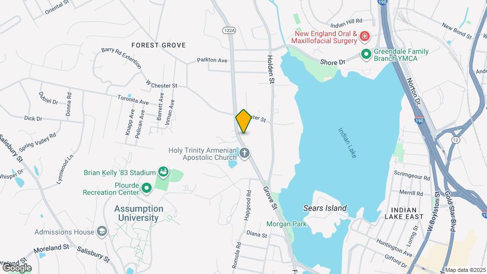 656 Grove St Map and Location Details