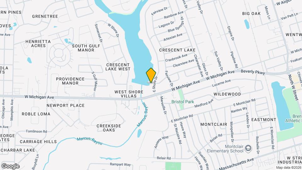 5405 E Shore Dr Map and Location Details