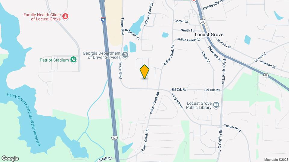 313 Clover Brook Dr Map and Location Details