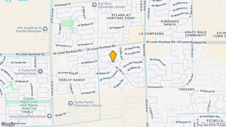8523 W Kingman St Map and Location Details