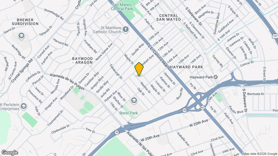 1227 Nadina St Mapa y Detalles de la Ubicación