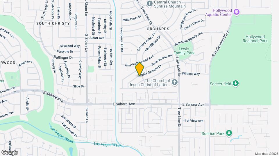 6145 Apple Orchard Dr Map and Location Details