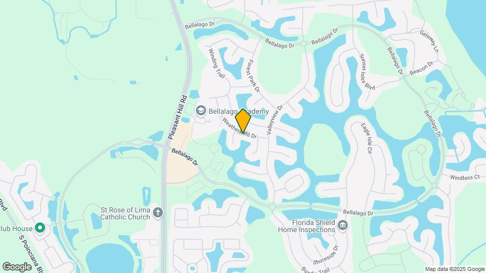 3628 Weatherfield Dr Map and Location Details