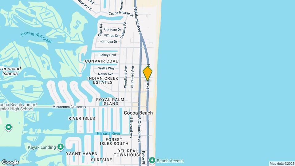 268 S Atlantic Ave Map and Location Details